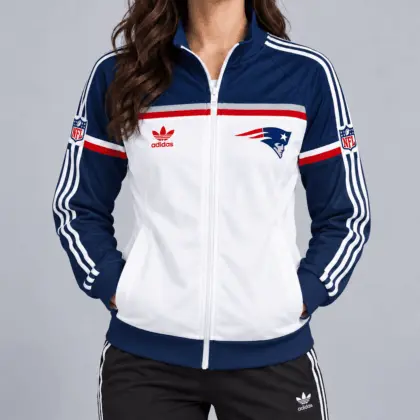 New England Patriots | Premium NFL Retro Heritage Full-Zip Casual Jacket TD
