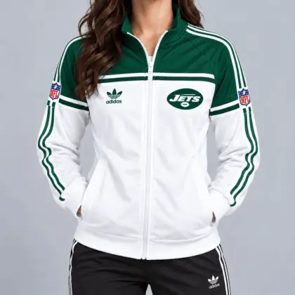 New York Jets | Premium NFL Retro Heritage Full-Zip Casual Jacket TD