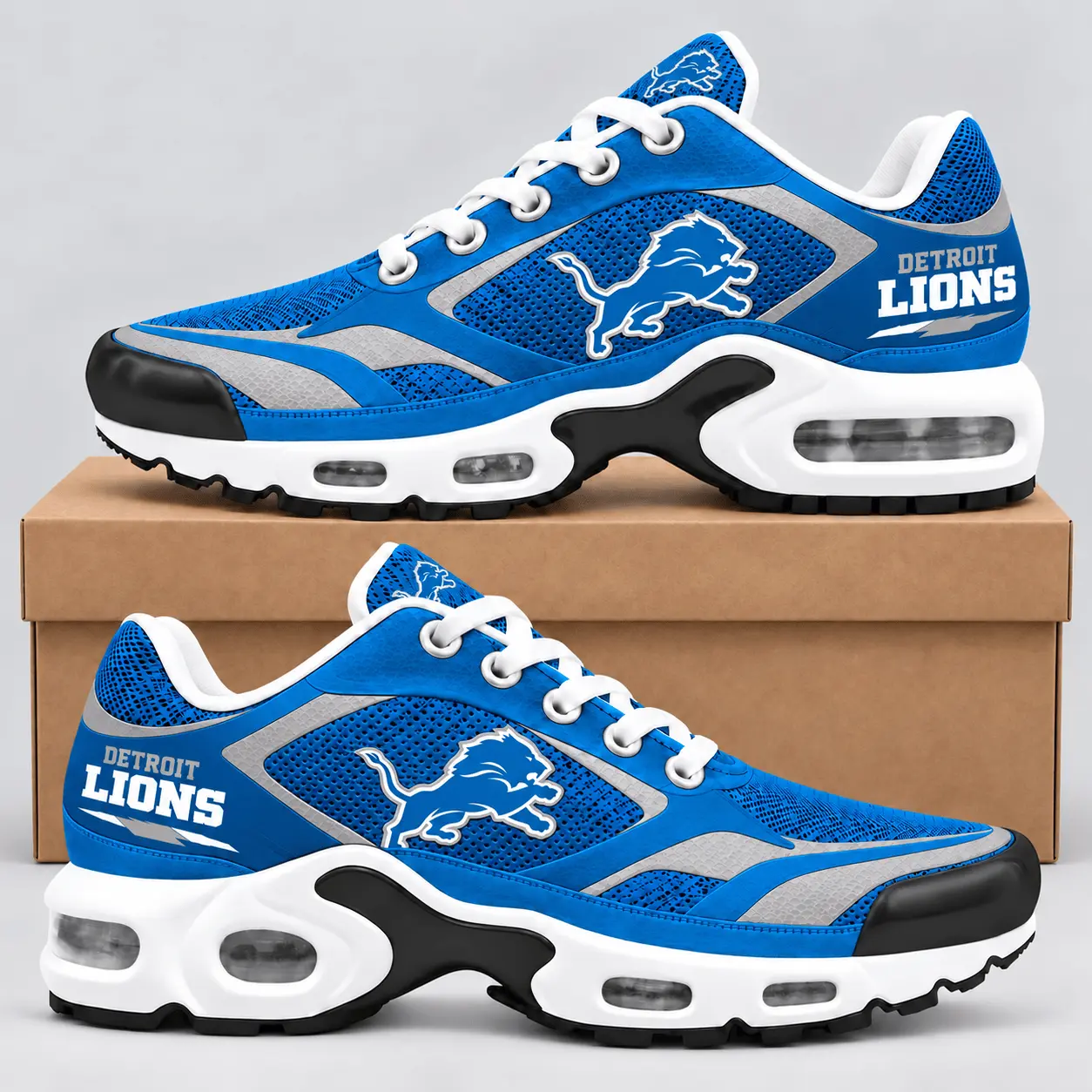 Detroit Lions | Premium NFL Game Day Football Fan Air Max Shoes TD