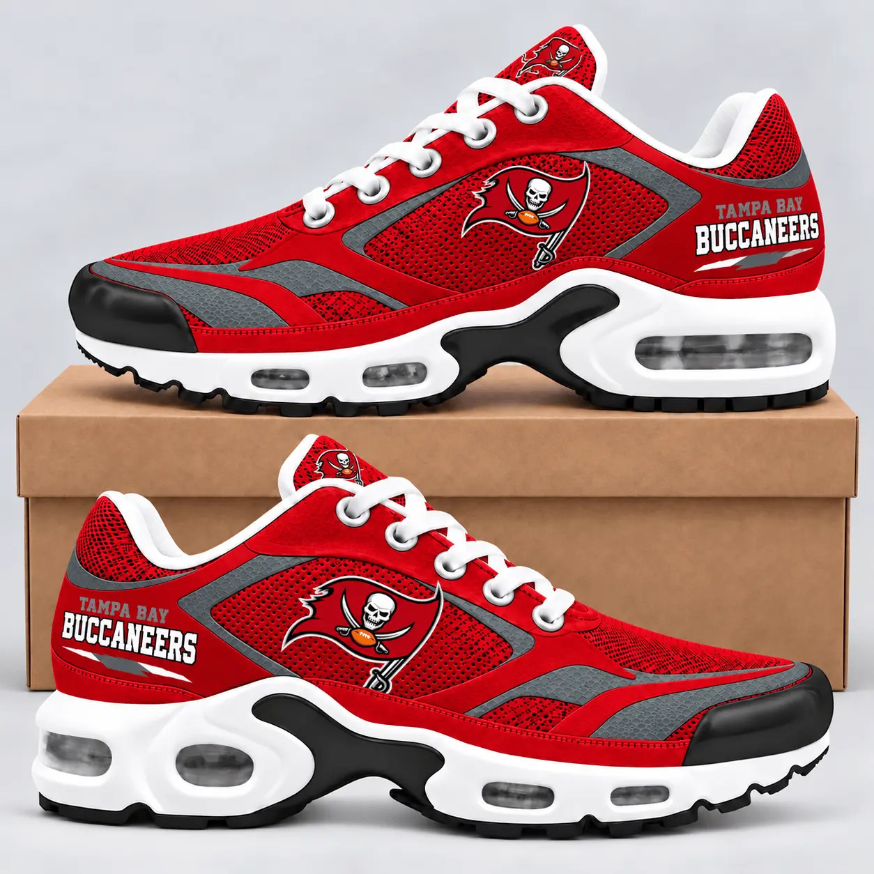Tampa Bay Buccaneers | Premium NFL Game Day Football Fan Air Max Shoes TD