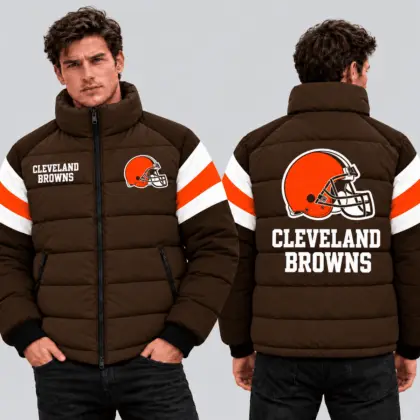 Cleveland Browns | Premium NFL Puffer Down Jacket TD