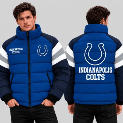 Indianapolis Colts | Premium NFL Puffer Down Jacket TD