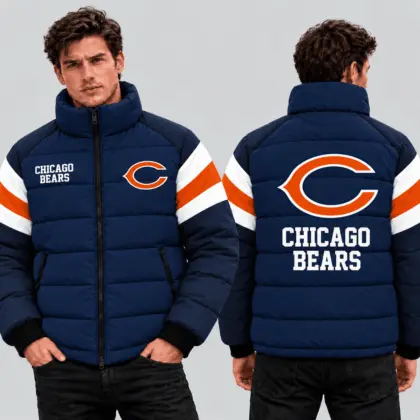 Chicago Bears | Premium NFL Puffer Down Jacket TD