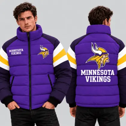 Minnesota Vikings | Premium NFL Puffer Down Jacket TD