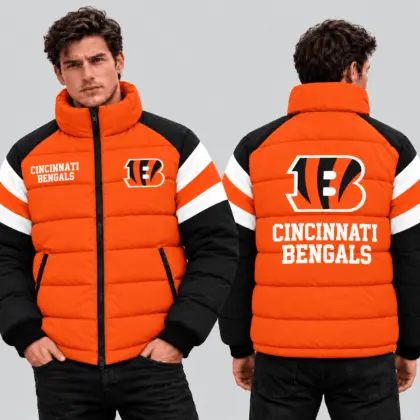 Cincinnati Bengals | Premium NFL Puffer Down Jacket TD