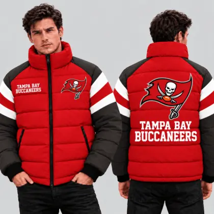 Tampa Bay Buccaneers | Premium NFL Puffer Down Jacket TD