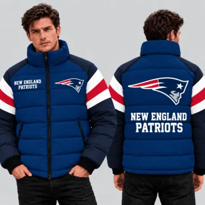 New England Patriots | Premium NFL Puffer Down Jacket TD