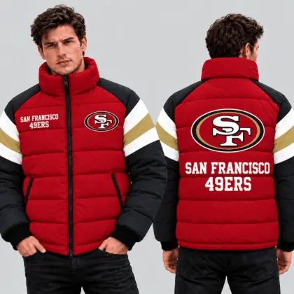 San Francisco 49ers | Premium NFL Puffer Down Jacket TD