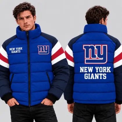 New York Giants | Premium NFL Puffer Down Jacket TD
