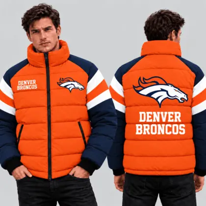 Denver Broncos | Premium NFL Puffer Down Jacket TD