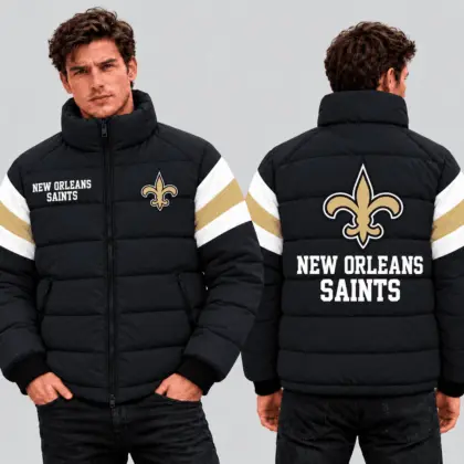 New Orleans Saints | Premium NFL Puffer Down Jacket TD
