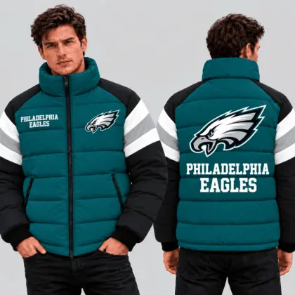 Philadelphia Eagles | Premium NFL Puffer Down Jacket TD