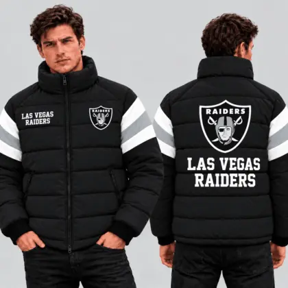 Las Vegas Raiders | Premium NFL Puffer Down Jacket TD