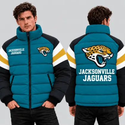 Jacksonville Jaguars | Premium NFL Puffer Down Jacket TD