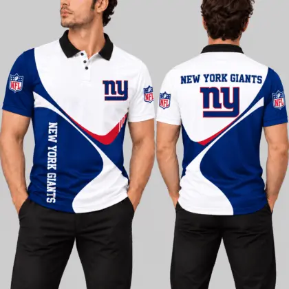 New York Giants | NFL Curve Panel Polo Shirt