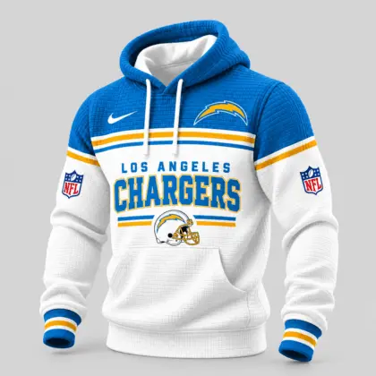 Los Angeles Chargers | NFL Stripe Trim Waffle Hoodie