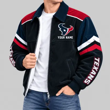 Houston Texans | NFL Corduroy Collar Work Jacket