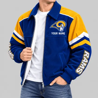 Los Angeles Rams | NFL Corduroy Collar Work Jacket