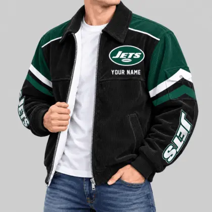 New York Jets | NFL Corduroy Collar Work Jacket