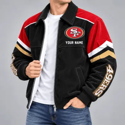 San Francisco 49ers | NFL Corduroy Collar Work Jacket