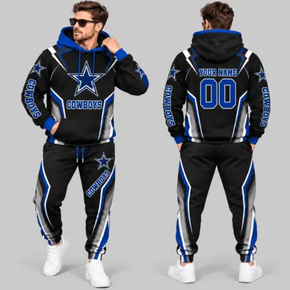 Dallas Cowboys | NFL Gradient Stripe Tracksuit Set