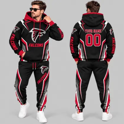 Atlanta Falcons | NFL Gradient Stripe Tracksuit Set