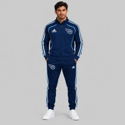 Tennessee Titans | NFL Piped Track Jacket Jogger Set