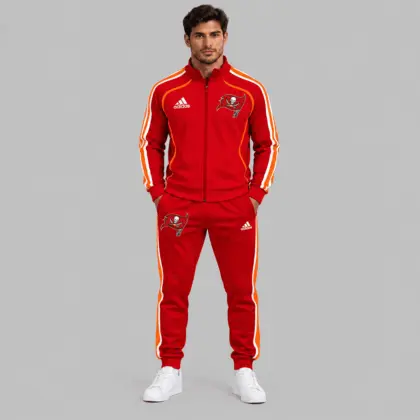 Tampa Bay Buccaneers | NFL Piped Track Jacket Jogger Set