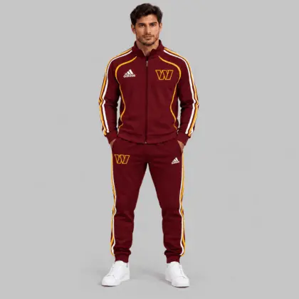 Washington Commanders | NFL Piped Track Jacket Jogger Set