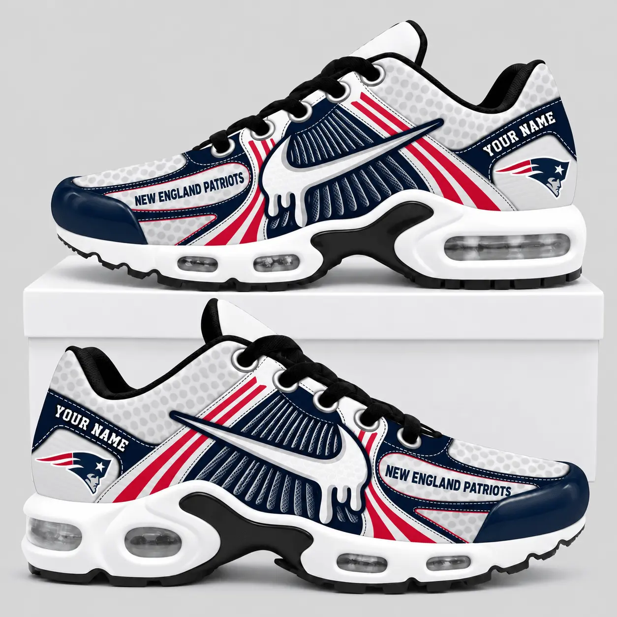 New England Patriots | NFL Drip Air Cushion Sneakers
