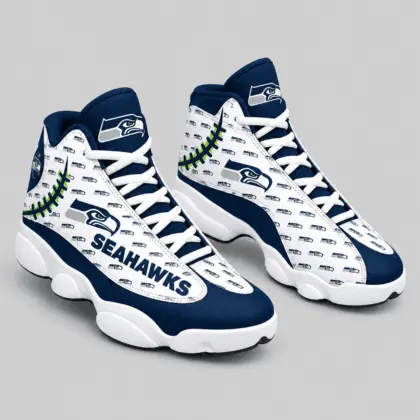 Seattle Seahawks | NFL Pattern High Top Sneakers