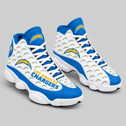 Los Angeles Chargers | NFL Pattern High Top Sneakers