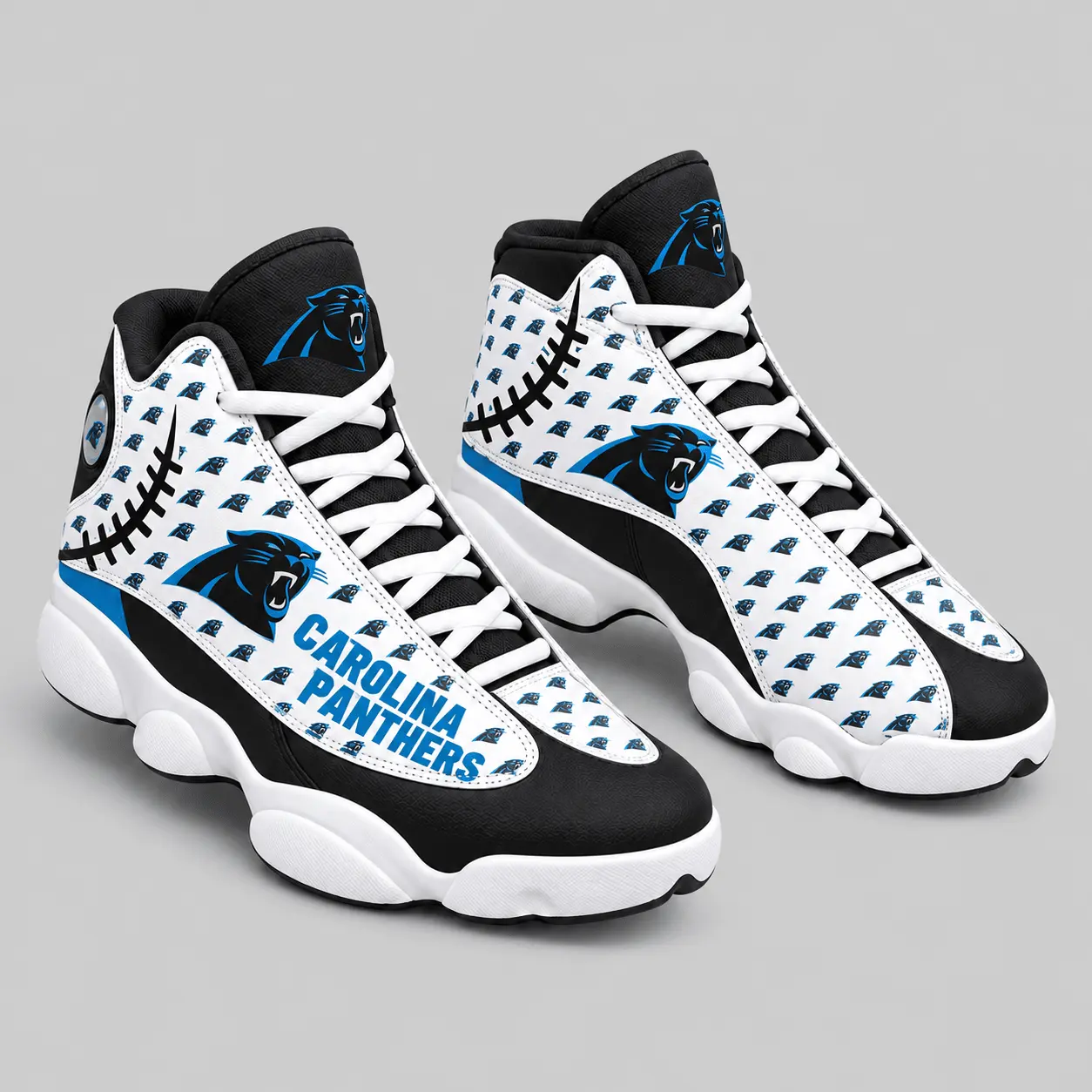 Carolina Panthers | NFL Pattern High Top Sneakers