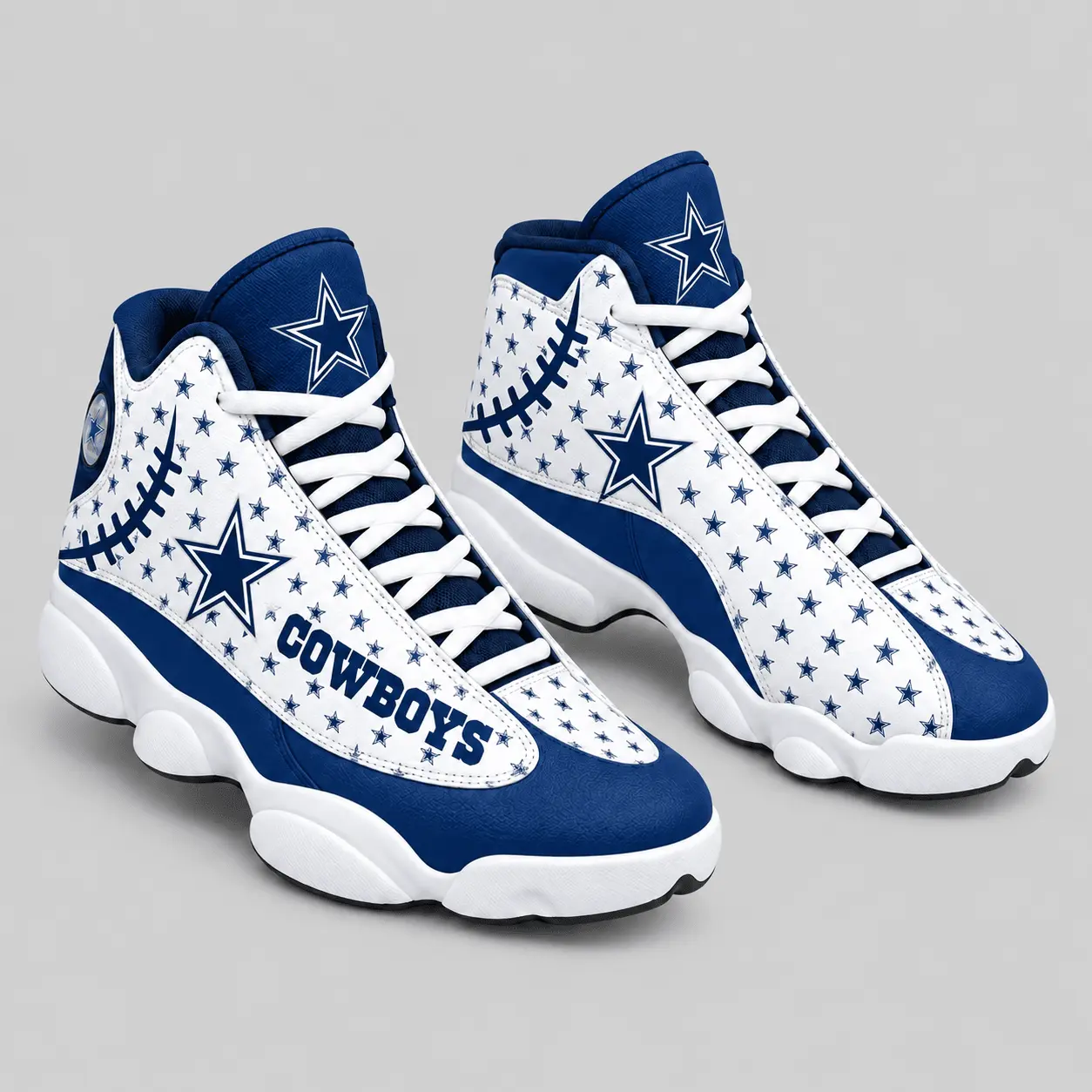 Dallas Cowboys | NFL Pattern High Top Sneakers