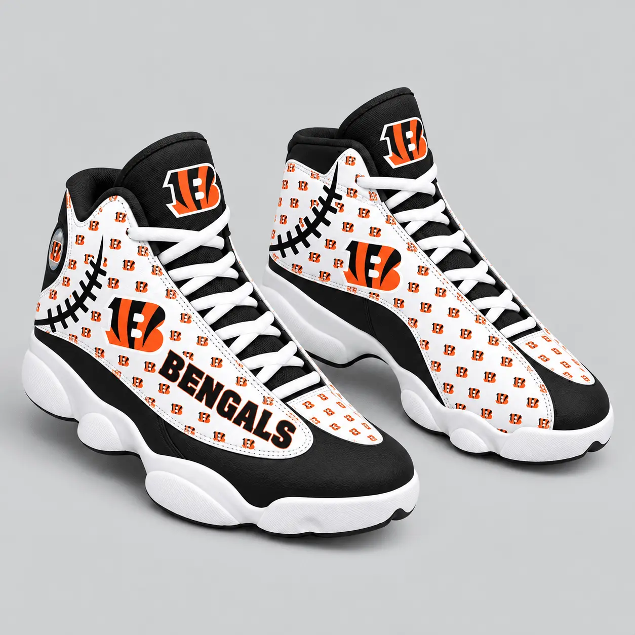 Cincinnati Bengals | NFL Pattern High Top Sneakers