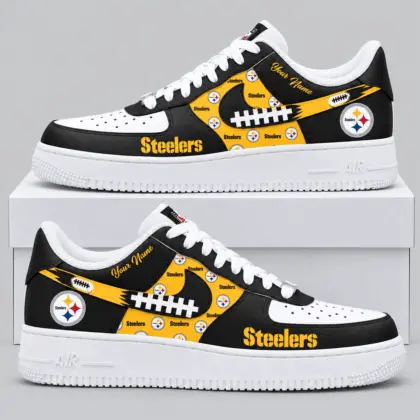 Pittsburgh Steelers | NFL Football Lace Low Top Sneakers