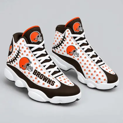 Cleveland Browns | NFL Pattern High Top Sneakers