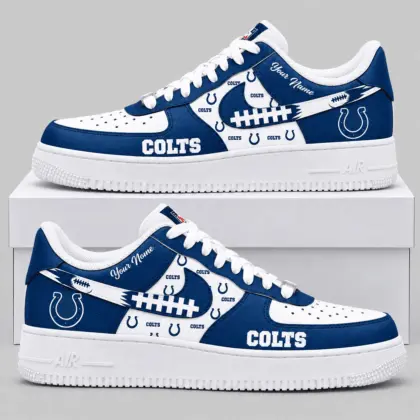 Indianapolis Colts | NFL Football Lace Low Top Sneakers