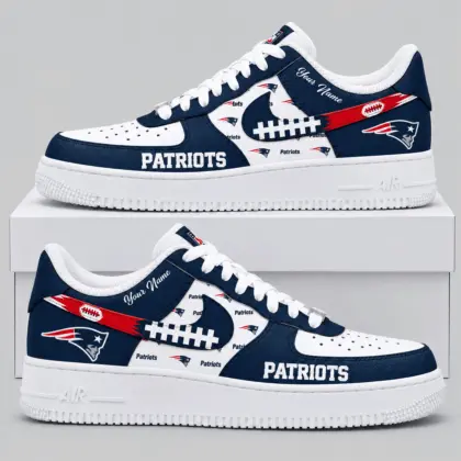 New England Patriots | NFL Football Lace Low Top Sneakers