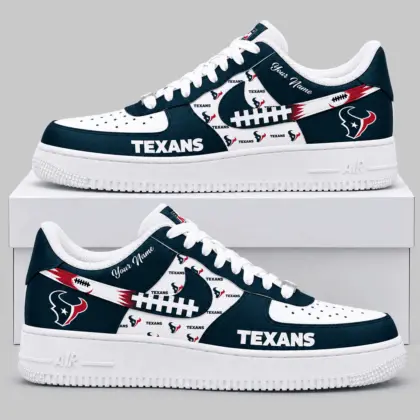 Houston Texans | NFL Football Lace Low Top Sneakers