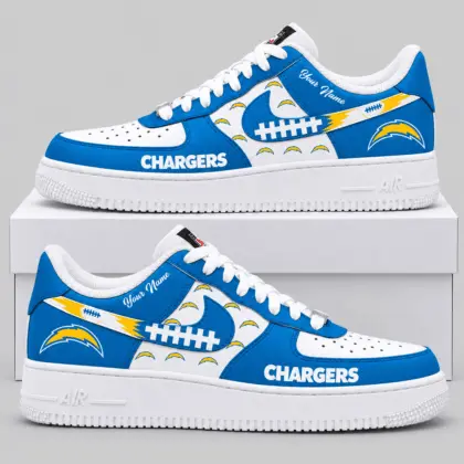 Los Angeles Chargers | NFL Football Lace Low Top Sneakers