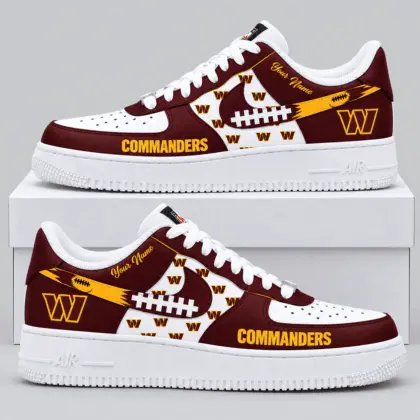 Washington Commanders | NFL Football Lace Low Top Sneakers