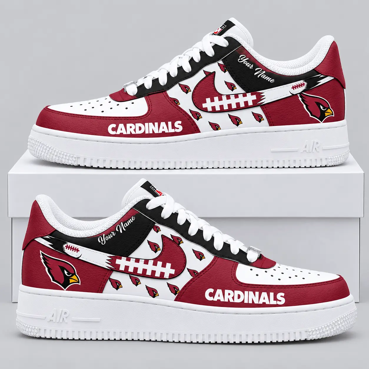 Arizona Cardinals | NFL Football Lace Low Top Sneakers