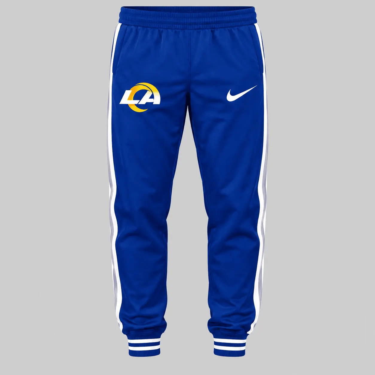 Los Angeles Rams | NFL Split Panel Baseball Jacket Jogger Set - Image 3