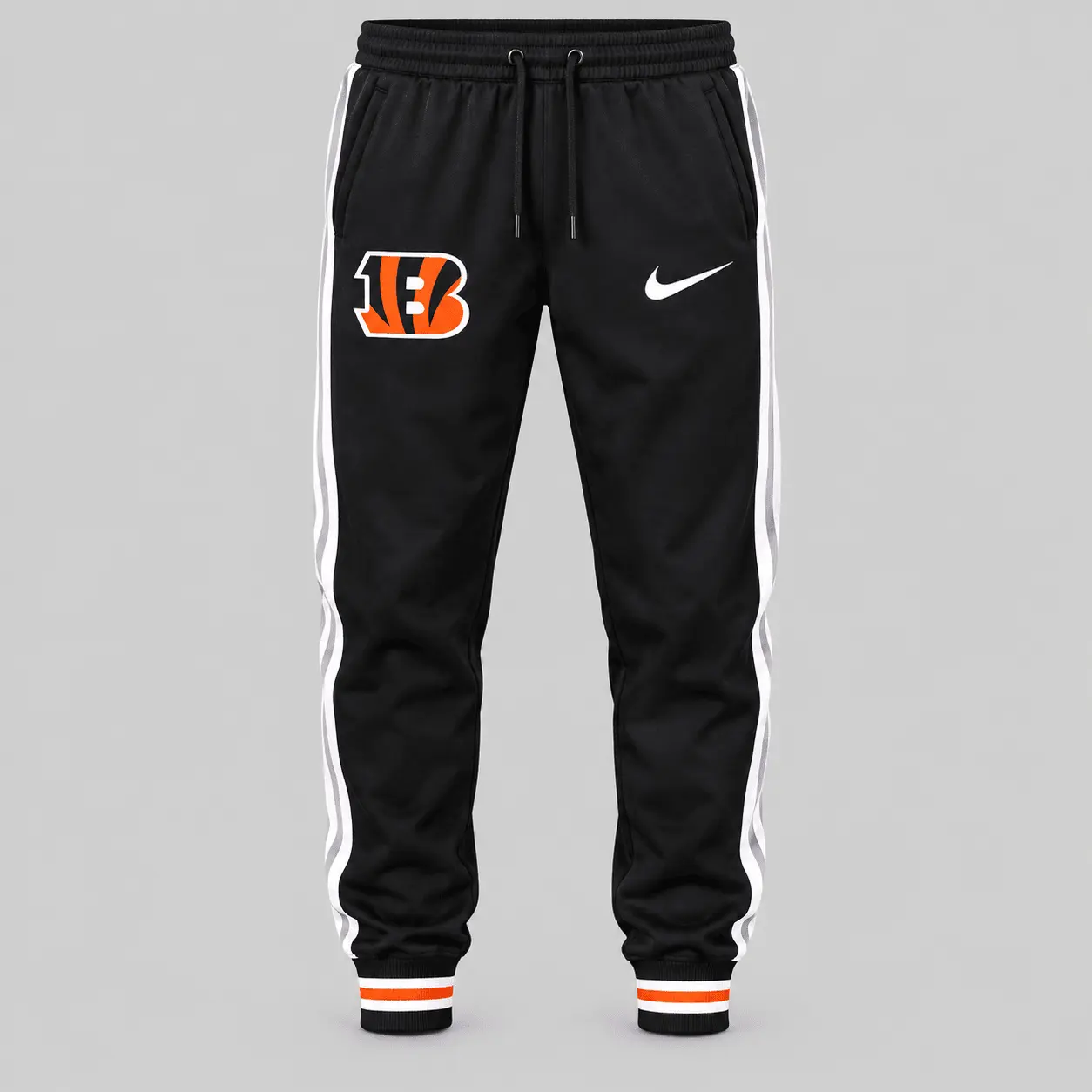 Cincinnati Bengals | NFL Split Panel Baseball Jacket Jogger Set - Image 3