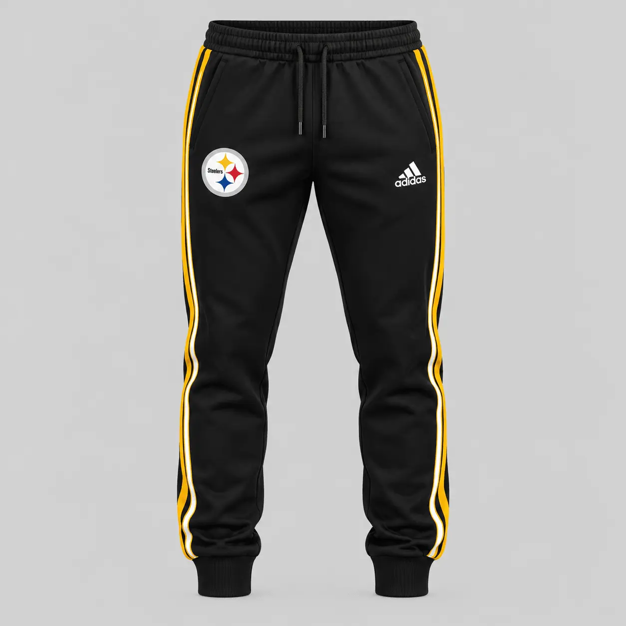 Pittsburgh Steelers | NFL Piped Track Jacket Jogger Set - Image 3