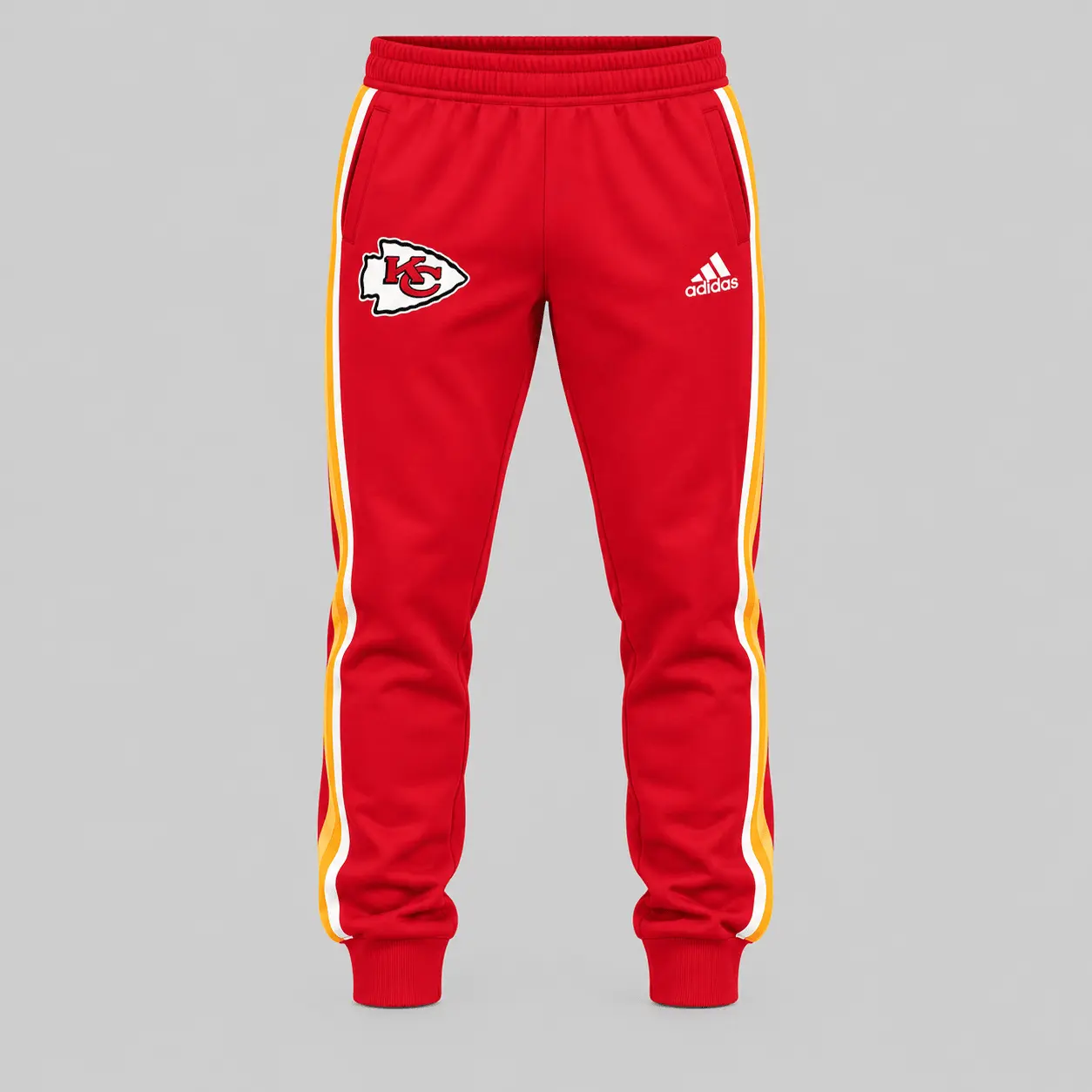 Kansas City Chiefs | NFL Piped Track Jacket Jogger Set - Image 3
