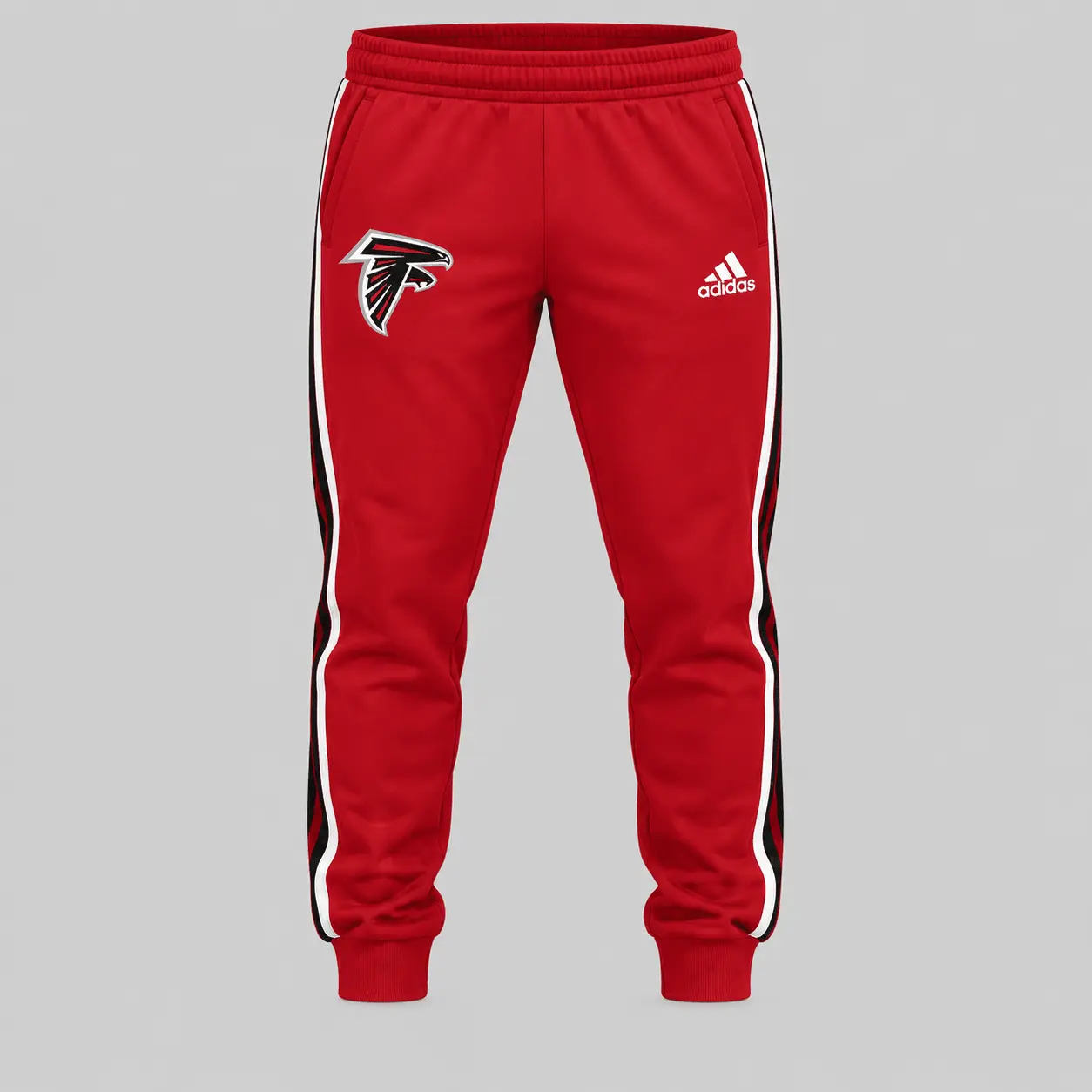 Atlanta Falcons | NFL Piped Track Jacket Jogger Set - Image 3