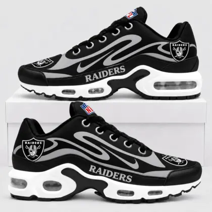 Las Vegas Raiders | Premium NFL Sport Stripe Air Max Shoes TD
