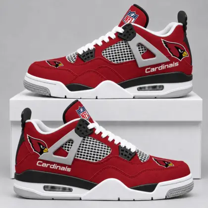 Arizona Cardinals | Premium NFL Retro Game Day AJ4 Shoes TD